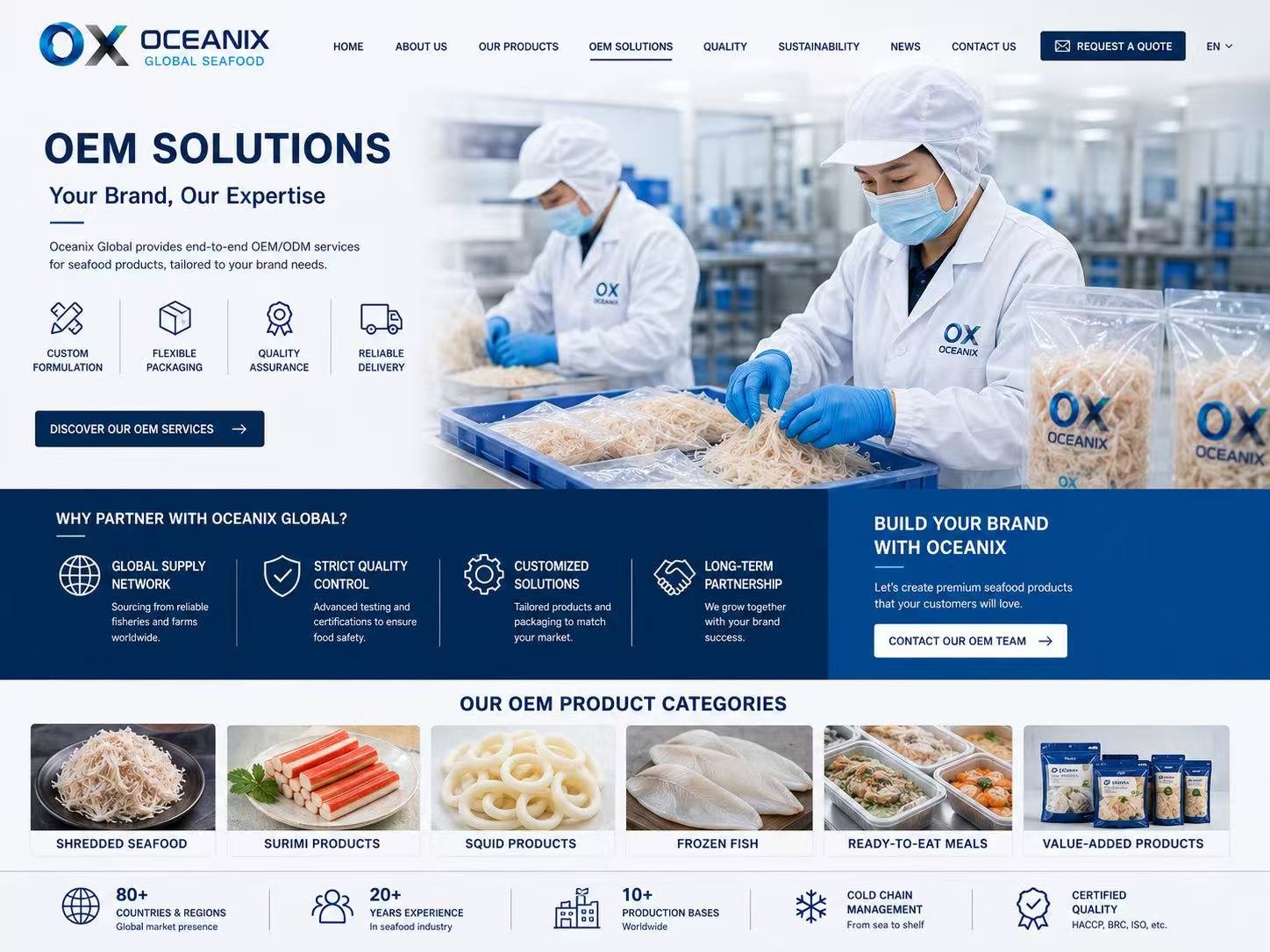 OEM / Private Label Services